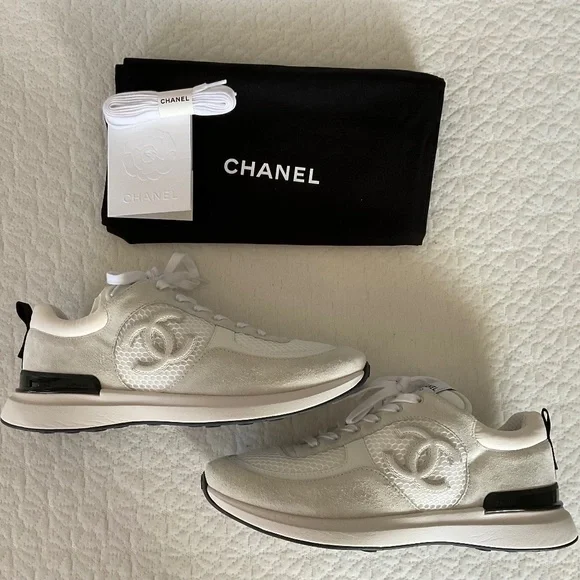 Chanel White Suede Men’s - Picture 1 of 6
